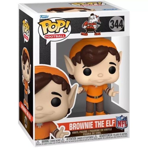 Funko Pop! Brownie the Elf #344 Cleveland Browns NFL Box