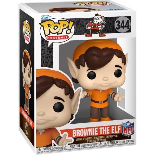 Funko Pop! Brownie the Elf #344 Cleveland Browns NFL Box