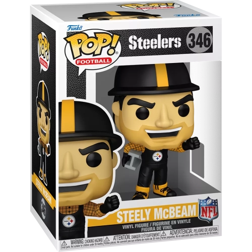 Funko Pop! Steely McBeam #346 Pittsburgh Steelers NFL Box