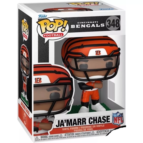Funko Pop! Ja'Marr Chase #348 Cincinnati Bengals NFL Box