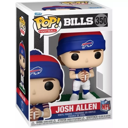 Funko Pop! Josh Allen #350 Buffalo Bills NFL Vinyl Figure Box