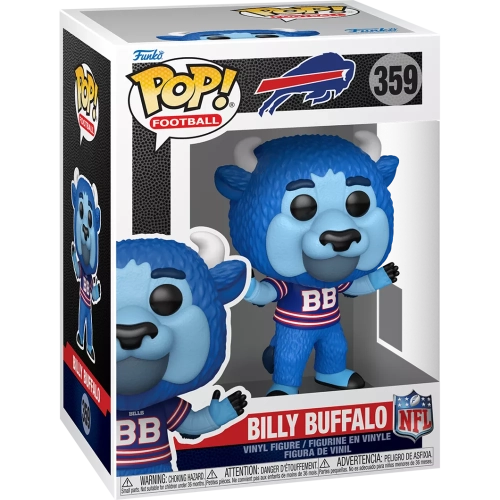 Funko Pop! Billy Buffalo #359 Buffalo Bills NFL Vinyl Figure Box