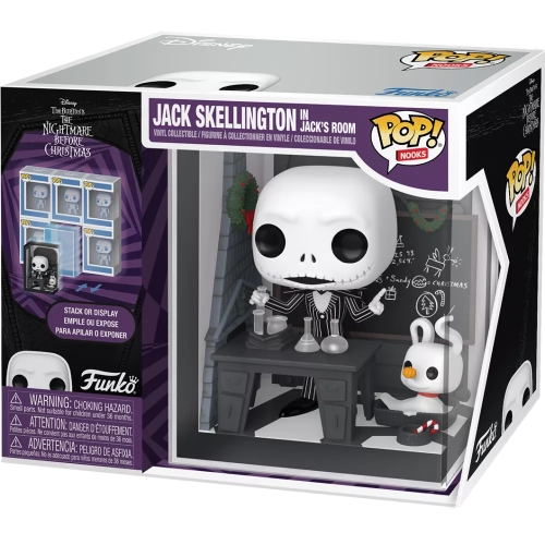 Funko Pop! Jack Skellington in Jack's Room Disney Tim Burton's The Nightmare Before Christmas Box