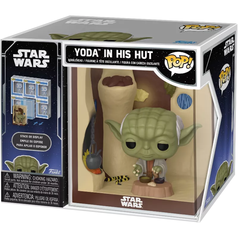 Yoda in his Hut Box