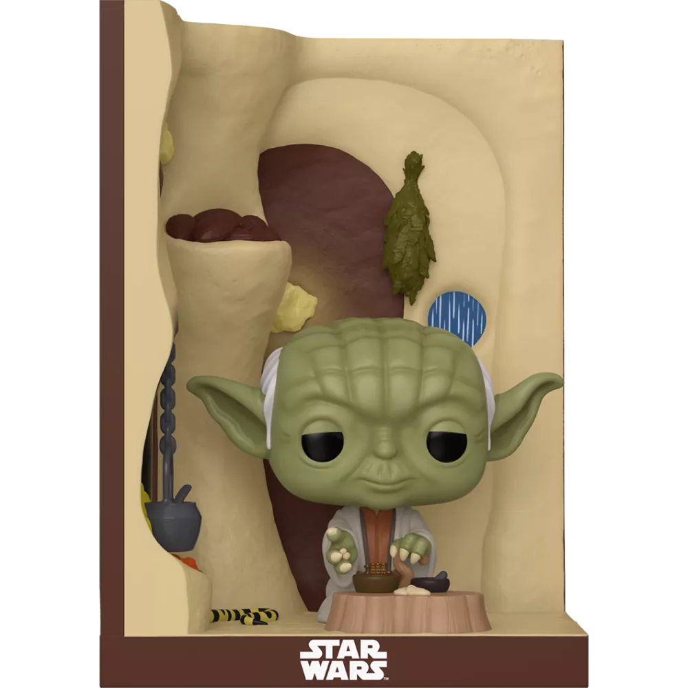 Yoda in his Hut