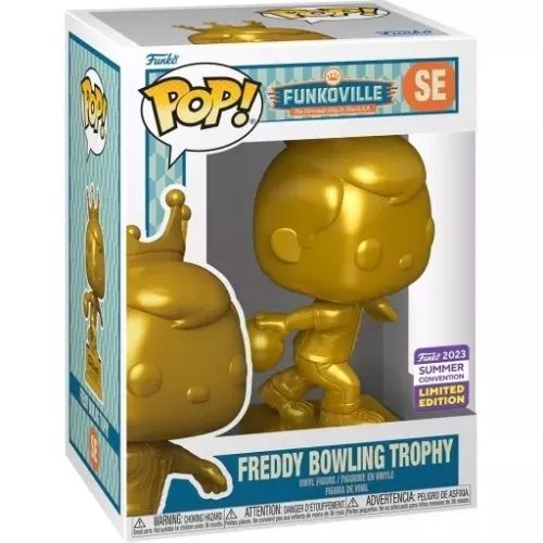 Funko Pop! Freddy Bowling Trophy SE Gold Funkoville Box