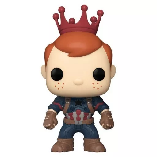 Freddy Funko as Captain America