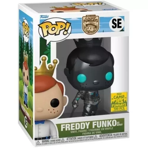 Funko Pop! Freddy Funko as Genji SE Black Funko Presents Camp Fundays 2023 Box