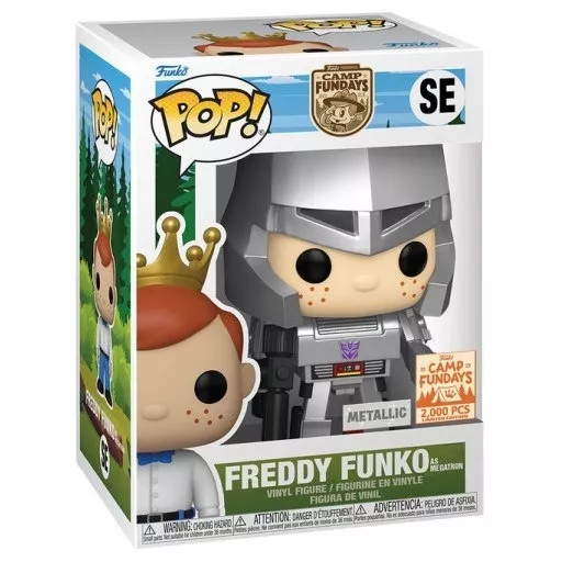 Freddy Funko as Megatron Box