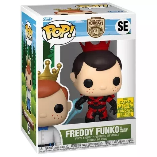 Freddy Funko as Spartan Box