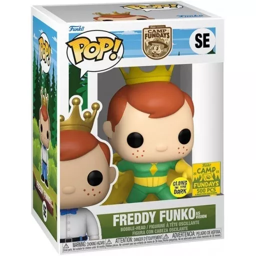 Freddy Funko as Vision Box