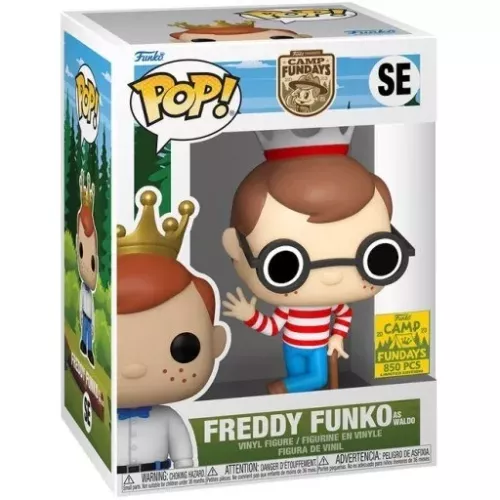 Funko Pop! Freddy Funko as Waldo SE Funko Presents Camp Fundays 2023 Box