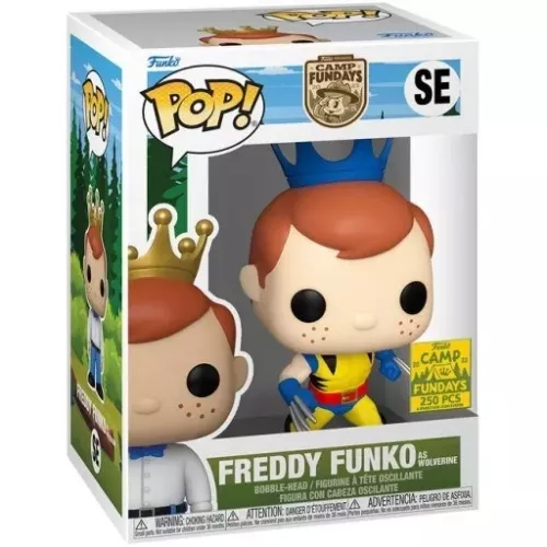 Funko Pop! Freddy Funko as Wolverine SE Yellow Suit Box
