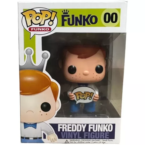 Funko Pop! Freddy Funko #00 Blue Tie Funko Original Box