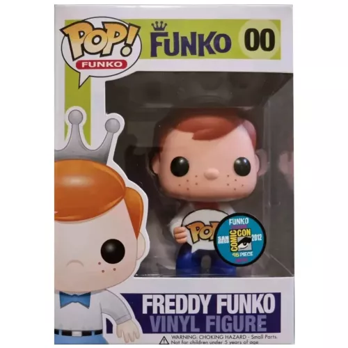 Funko Pop! Freddy Funko #00 Red Tie Funko Original Box