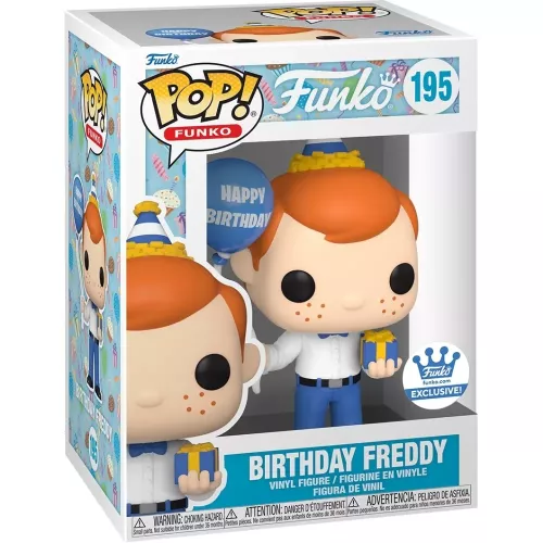 Funko Pop! Birthday Freddy #195 Funko Original Vinyl Figure Box