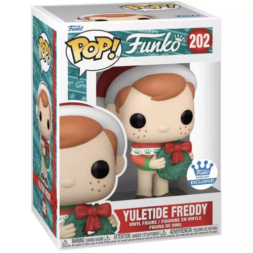 Funko Pop! Yuletide Freddy #202 Funko Original Vinyl Figure Box