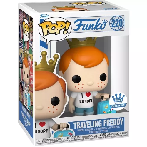 Funko Pop! Traveling Freddy #220 Funko Original Vinyl Figure Box