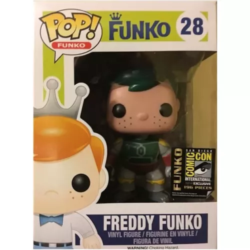 Funko Pop! Freddy Funko #28 Boba Fett - Green Hair Box