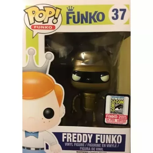 Funko Pop! Freddy Funko #37 Bender Gold Funko Original Box