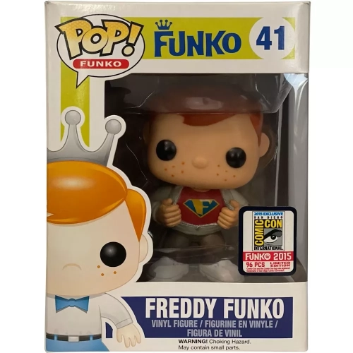 Funko Pop! Freddy Funko #41 Stan Lee - Red Shirt Funko Original Box