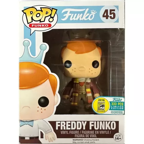 Funko Pop! Freddy Funko #45 Fourth Doctor Funko Original Box