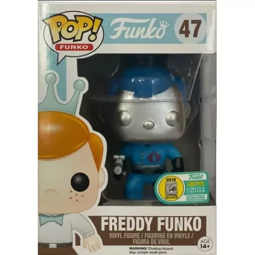 Funko Pop! Freddy Funko #47 Cobra Commander Funko Original Box