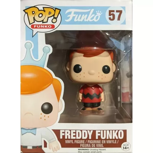 Funko Pop! Freddy Funko #57 Charlie Brown - Red Shirt Box