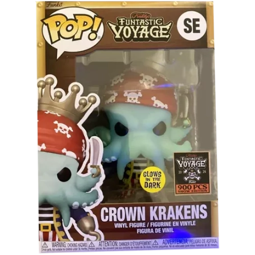 Funko Pop! Crown Krakens SE Glows in the Dark Freddy's Funtastic Voyage Box