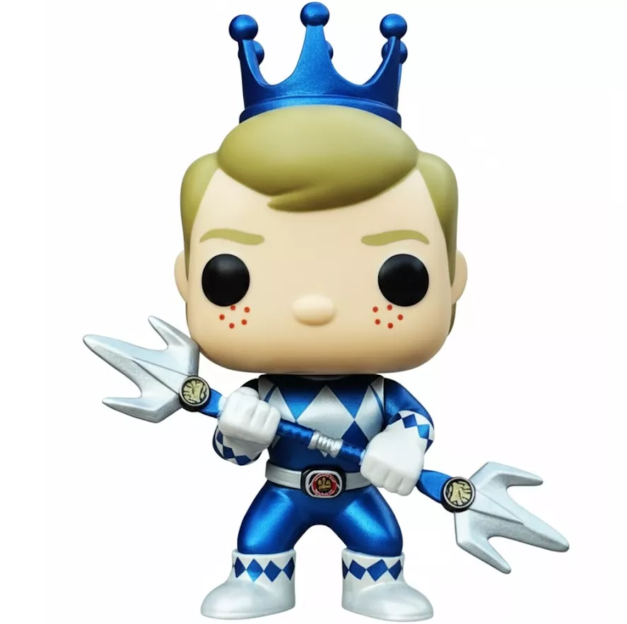 Freddy Funko as Blue Ranger