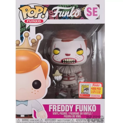 Funko Pop! Freddy Funko as Pennywise SE Funko Original Box