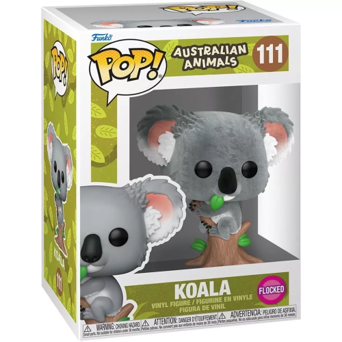 Funko Pop! Koala #111 Flocked Australian Animals Funko Original Box