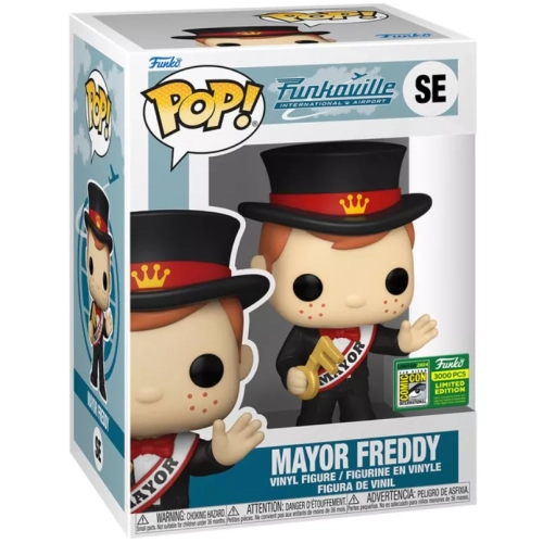 Funko Pop! Mayor Freddy SE Funkoville International Airport Box