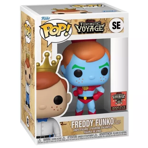 Funko Pop! Freddy Funko as Captain Planet SE Freddy's Funtastic Voyage Box