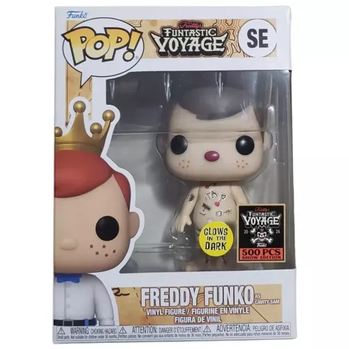 Funko Pop! Freddy Funko as Cavity Sam SE Glows in the Dark Box