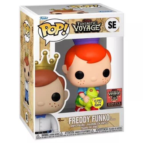 Funko Pop! Freddy Funko as Chuckie SE Glows in the Dark Box