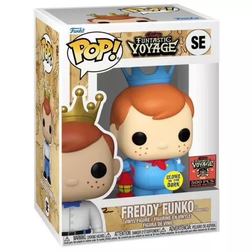 Funko Pop! Freddy Funko as Conductor SE Glows in the Dark Box