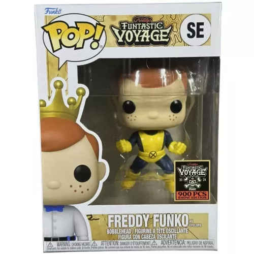 Funko Pop! Freddy Funko as Cyclops SE Freddy's Funtastic Voyage Box