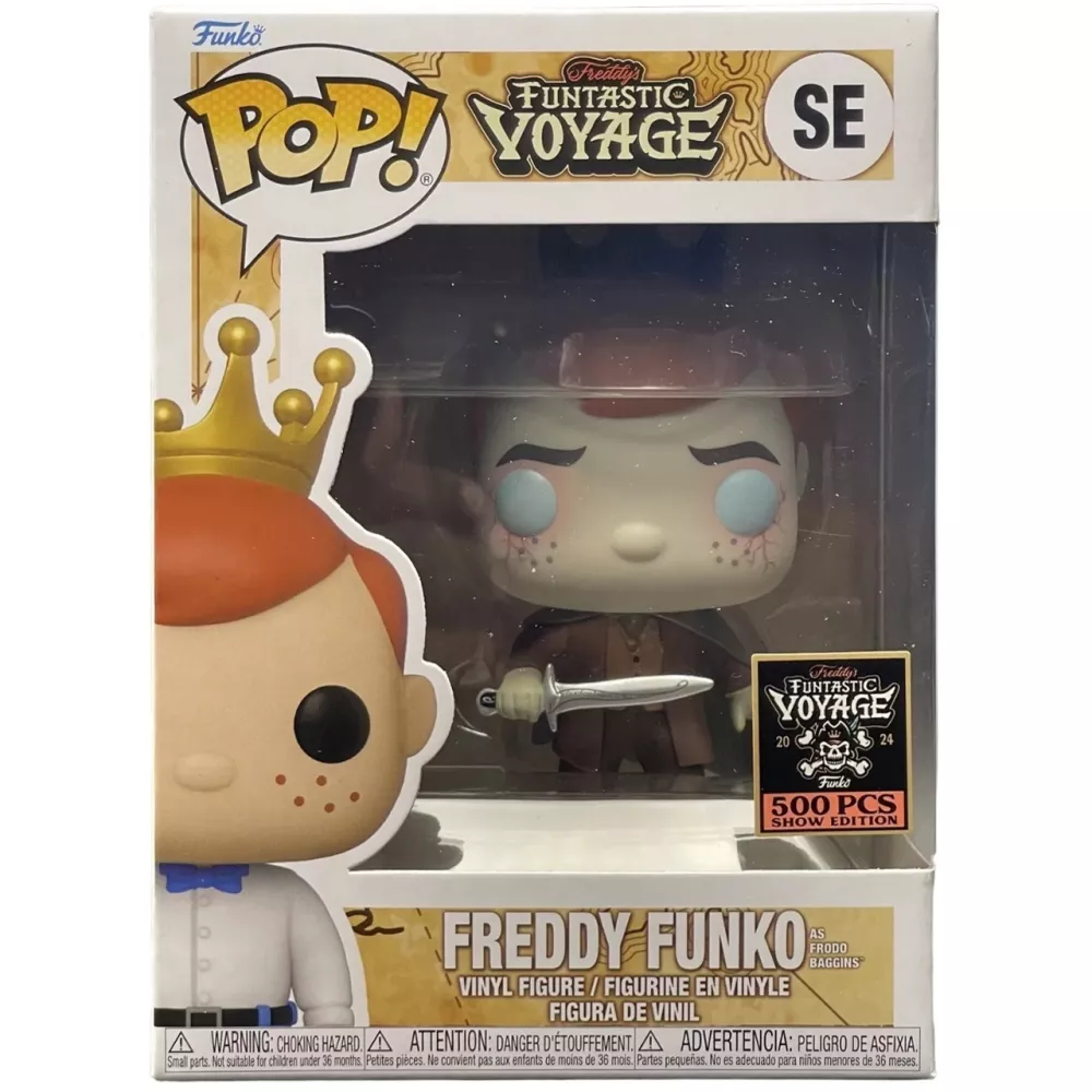 Freddy Funko as Frodo Baggins Box