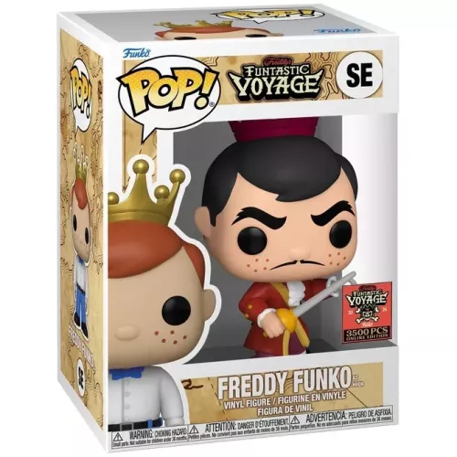 Funko Pop! Freddy Funko as Hook SE Freddy's Funtastic Voyage Box