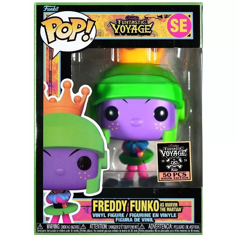 Freddy Funko as Marvin the Martian Box