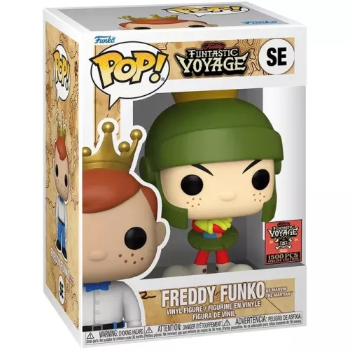 Funko Pop! Freddy Funko as Marvin the Martian SE Freddy's Funtastic Voyage Box