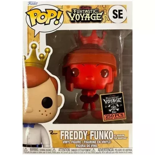 Funko Pop! Freddy Funko as Marvin the Martian SE Freddy's Funtastic Voyage Box