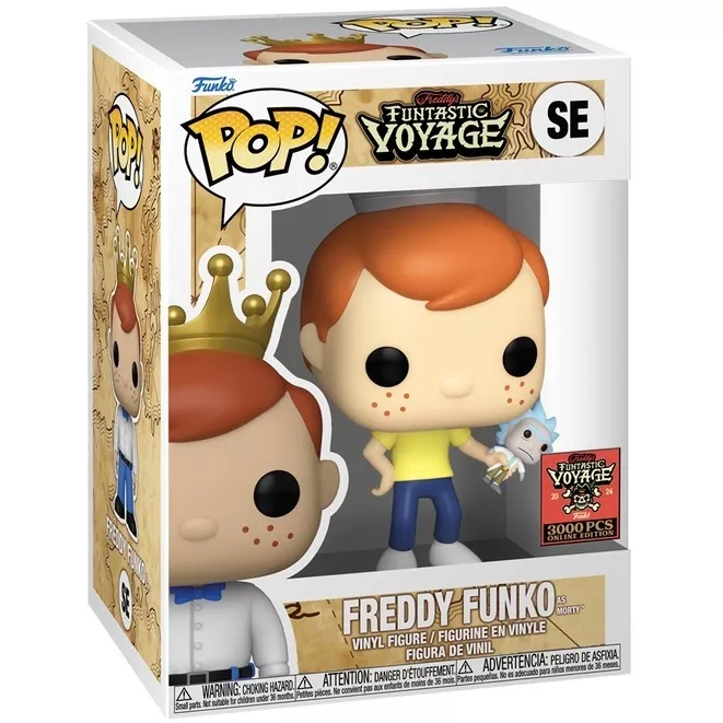 Freddy Funko as Morty Box