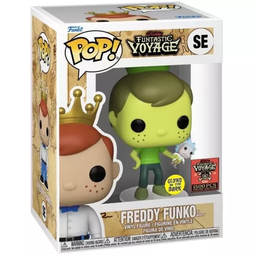 Funko Pop! Freddy Funko as Morty SE Glows in the Dark Box