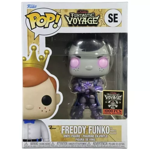 Funko Pop! Freddy Funko as Nebula Reaper SE Freddy's Funtastic Voyage Box