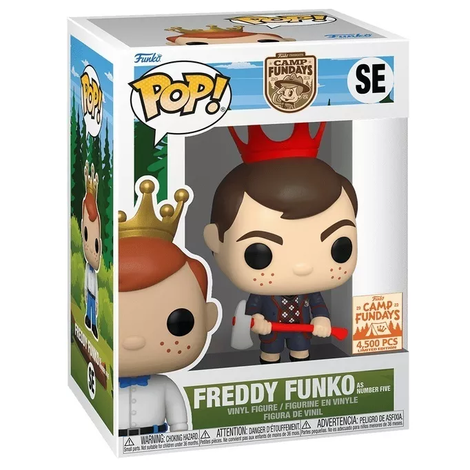 Freddy Funko as Number Five Box