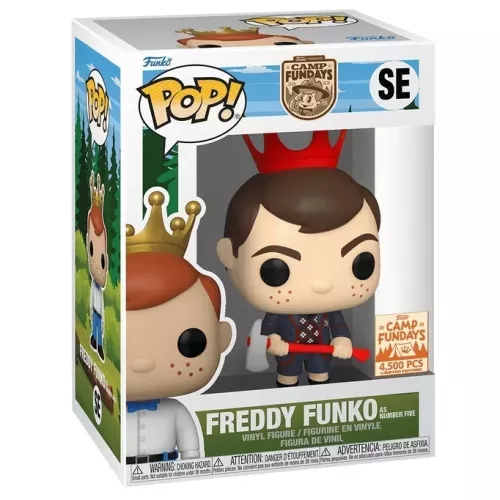 Funko Pop! Freddy Funko as Number Five SE Camp Fundays Box