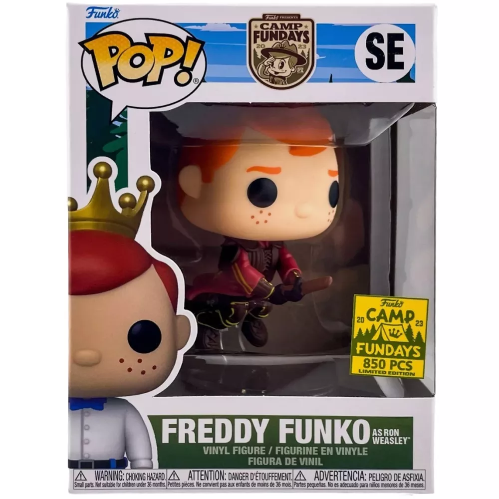 Freddy Funko as Ron Weasley Box