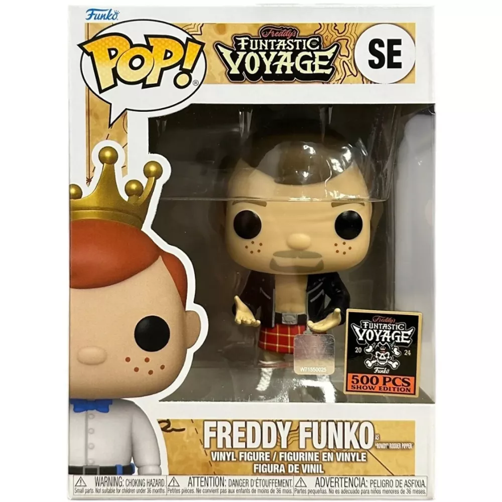 Freddy Funko as "Rowdy" Rodder Pipper Box